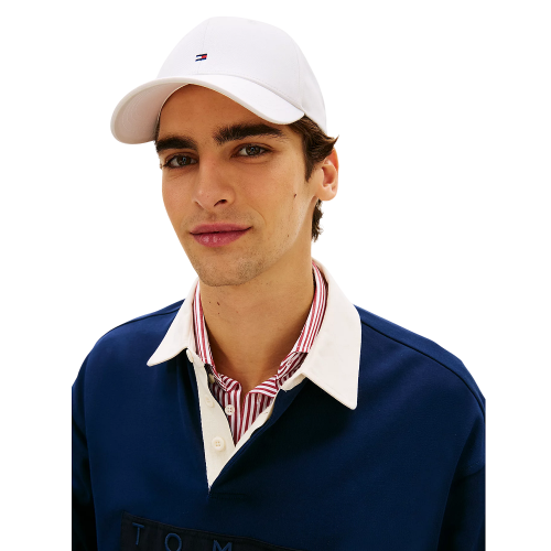 Tommy Hilfiger Flag Embroidery 6 Panel Baseball Cap AM0AM13008-YBL Ανδρικό Καπέλο Εκρού Tommy Hilfiger Flag Embroidery 6 Panel Baseball Cap AM0AM13008-YBL Ανδρικό Καπέλο Εκρού