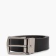 TOMMY HILFIGER</br>Tommy Hilfiger Flag Rectangular Buckle Reversible Leather Belt AM0AM13012-0HD Ανδρική Ζώνη Διπλής Όψεως Καφέ/Μαύρο Δέρμα