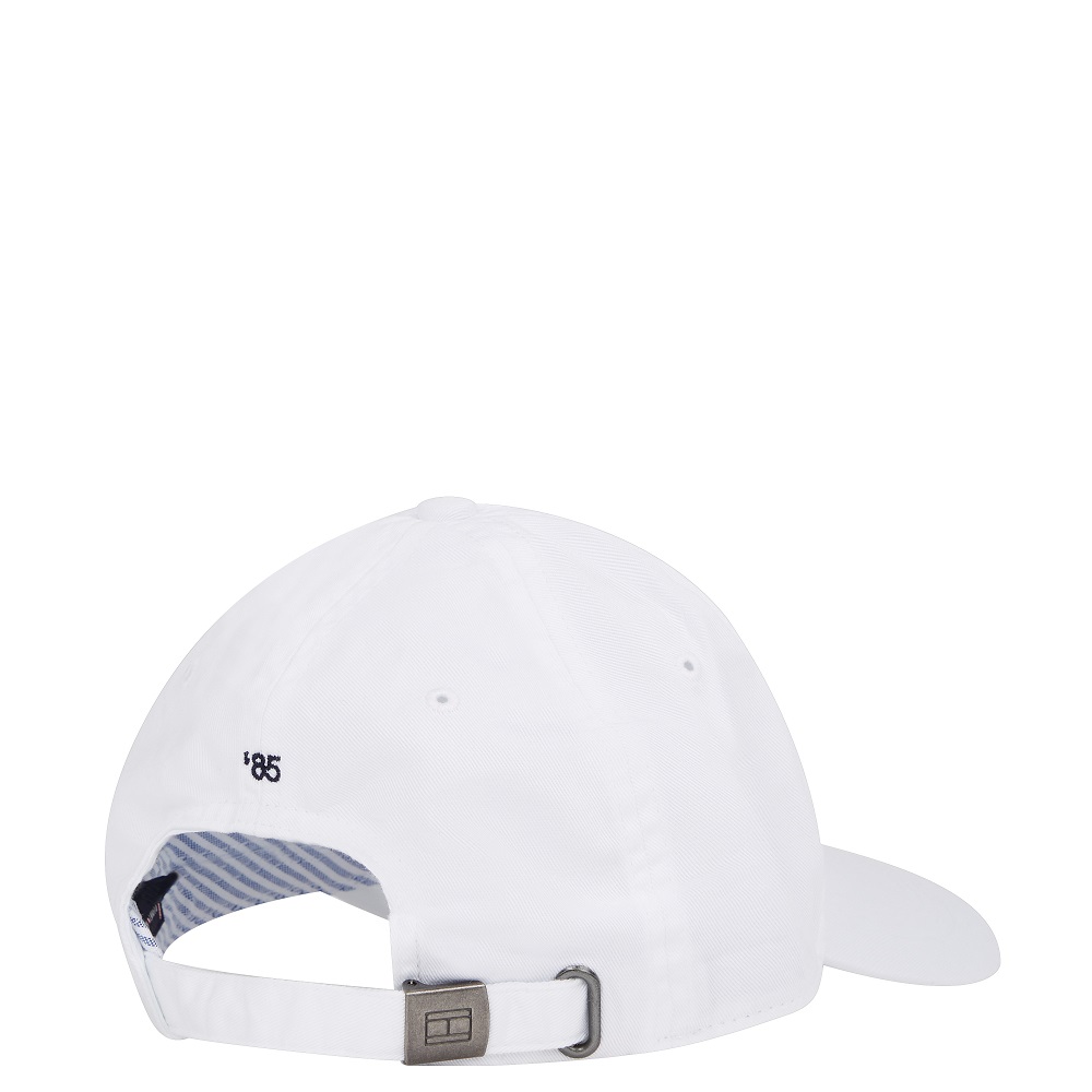 TOMMY HILFIGER</br>Ανδρικό Καπέλο Λευκό AM0AM13159-YCF Tommy Hilfiger