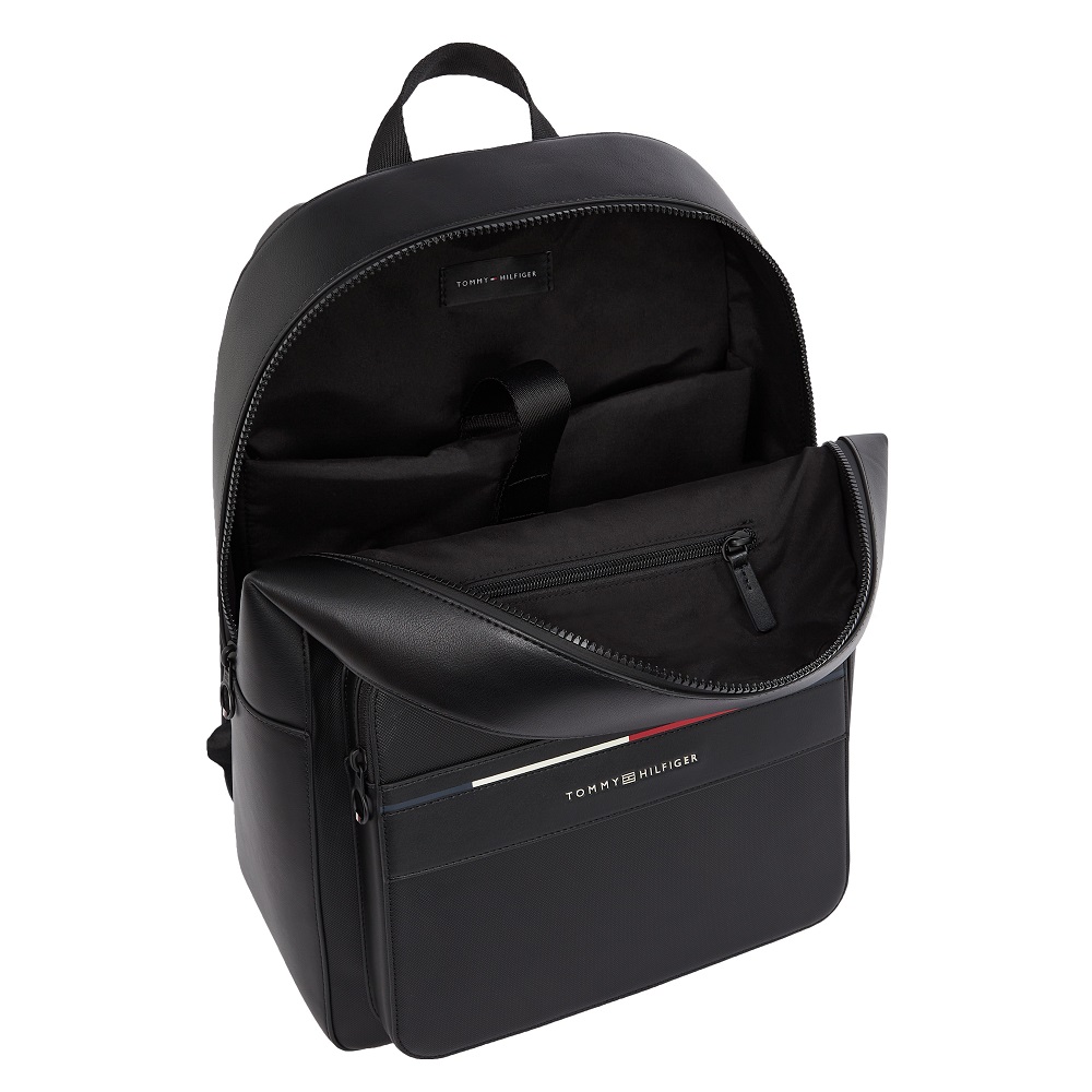 TOMMY HILFIGER</br>Ανδρική Τσάντα Backpack Μαύρο AM0AM13195-BDS Tommy Hilfiger