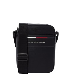 Ανδρική Τσάντα Crossbody Μαύρο TH Foundation Mini Reporter Bag AM0AM13196-BDS Tommy Hilfiger