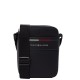 TOMMY HILFIGER</br>Ανδρική Τσάντα Crossbody Μαύρο TH Foundation Mini Reporter Bag AM0AM13196-BDS Tommy Hilfiger