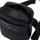 TOMMY HILFIGER</br>Ανδρική Τσάντα Crossbody Μαύρο TH Foundation Mini Reporter Bag AM0AM13196-BDS Tommy Hilfiger