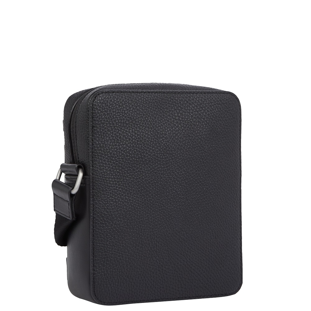 TOMMY HILFIGER</br>Ανδρική Τσάντα Crossbody Μαύρο TH Central Mini Reporter Bag AM0AM13204-BDS Tommy Hilfiger