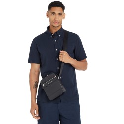 Ανδρική Τσάντα Crossbody Μαύρο TH Central Mini Reporter Bag AM0AM13204-BDS Tommy Hilfiger