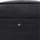 TOMMY HILFIGER</br>Ανδρική Τσάντα Crossbody Μαύρο TH Corporate Mini Reporter Bag AM0AM013224-BDS Tommy Hilfiger