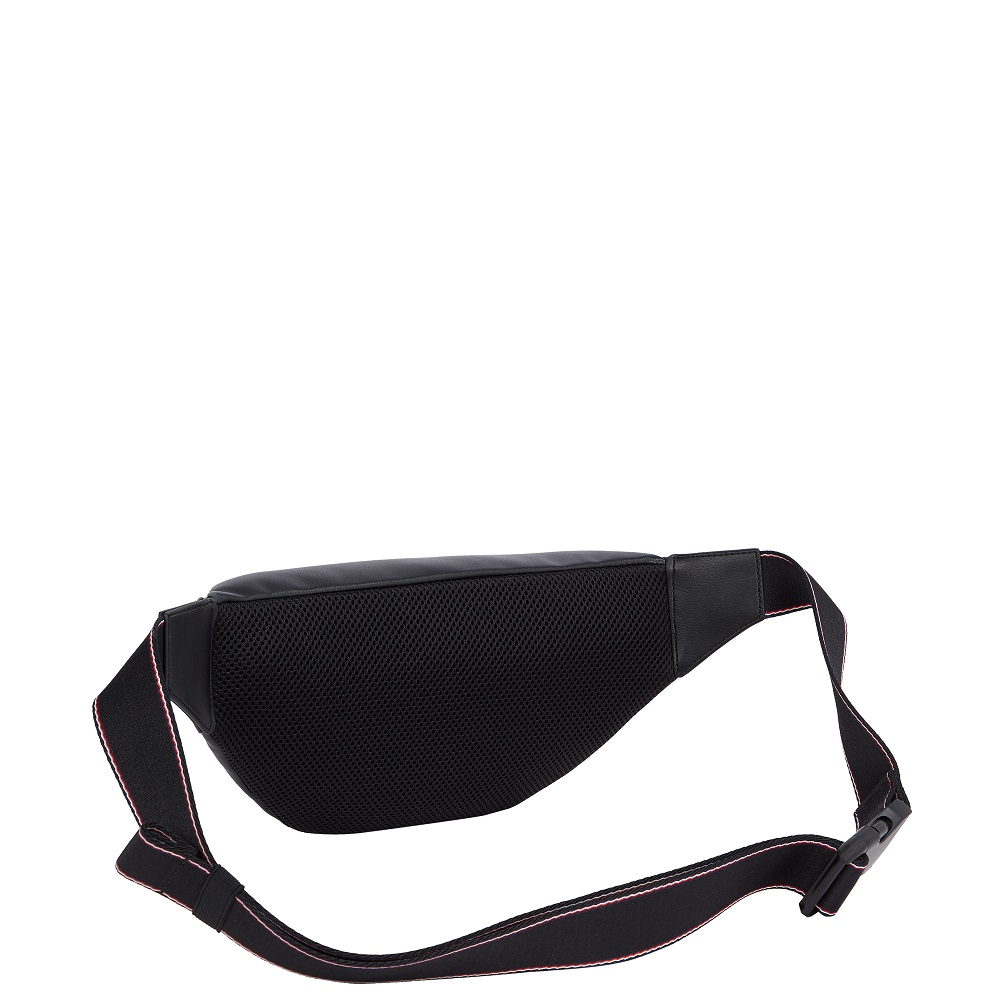 TOMMY HILFIGER</br>Ανδρική Τσάντα Μέσης Μαύρο TH Corporate Bumbag AM0AM13226-BDS Tommy Hilfiger