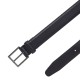 TOMMY HILFIGER</br>Ανδρική Ζώνη Μπλε Δέρμα Logo Square Buckle Leather Belt AM0AM13379-DW6 Tommy Hilfiger