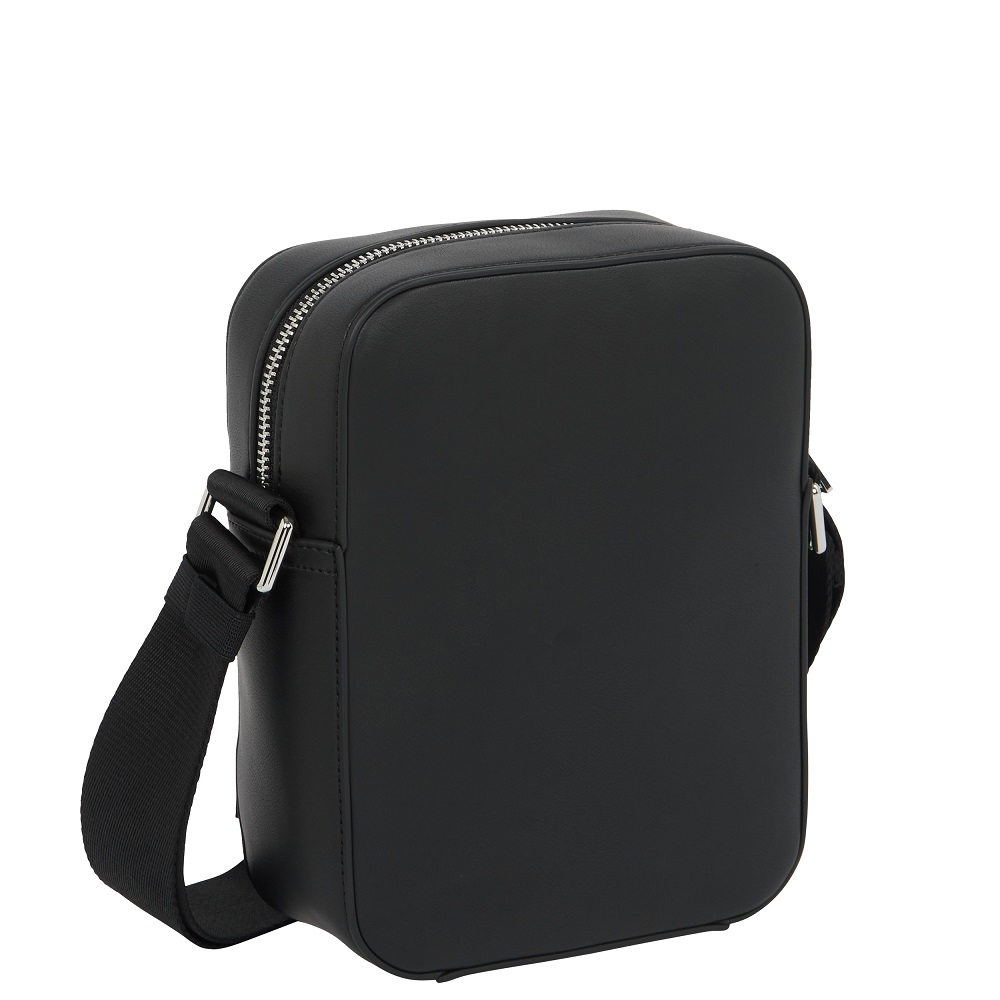 TOMMY HILFIGER</br>Tommy Hilfiger TH Woven Mini Reporter Bag AM0AM13661-BDS Ανδρική Τσάντα Crossbody Μαύρο TOMMY HILFIGER</br>Tommy Hilfiger TH Woven Mini Reporter Bag AM0AM13661-BDS Ανδρική Τσάντα Crossbody Μαύρο