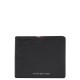 TOMMY HILFIGER</br>Tommy Hilfiger Corporate Leather Card and Coin Wallet AM0AM13740-BDS Ανδρικό Πορτοφόλι Μαύρο Δέρμα