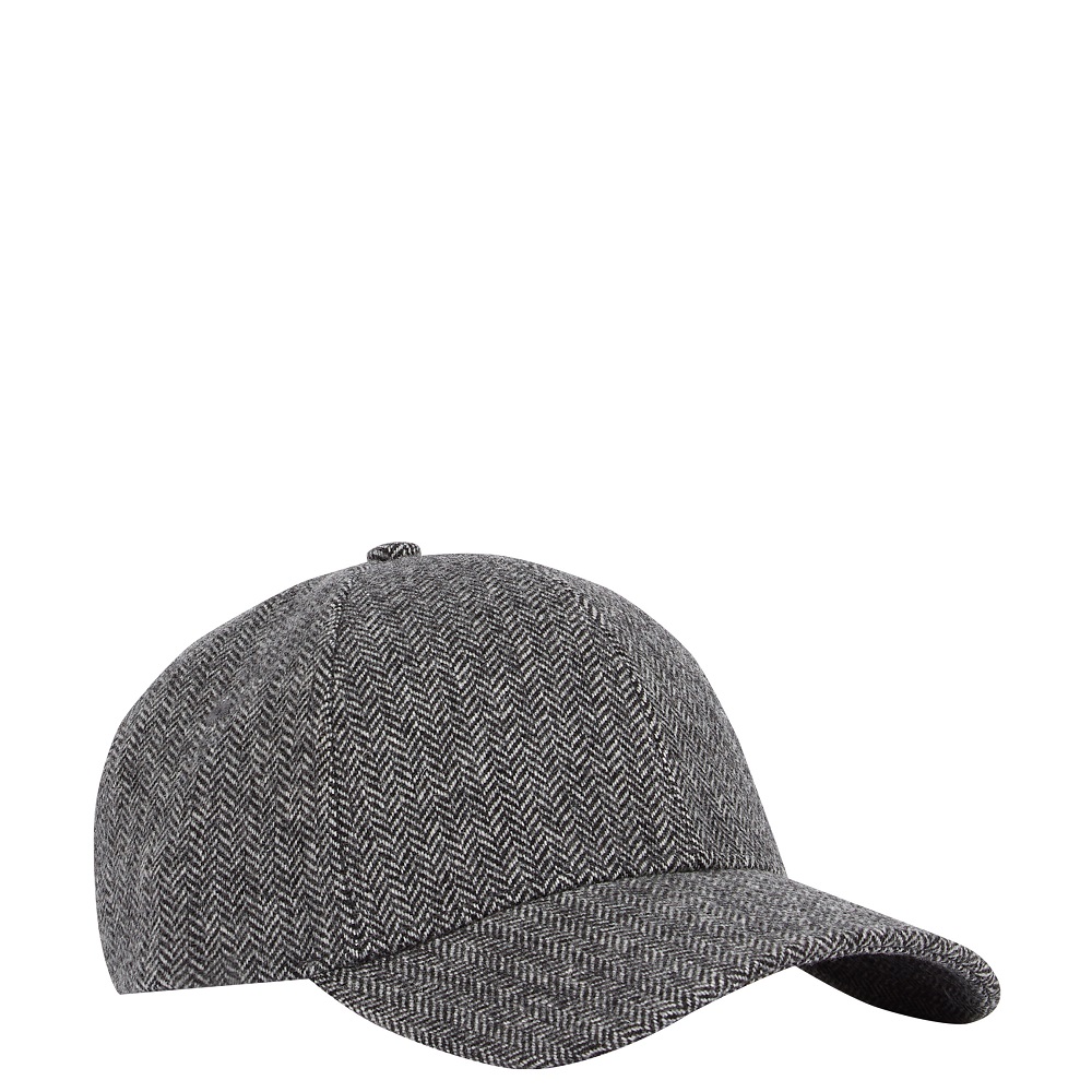 TOMMY HILFIGER</br>Tommy Hilfiger TH Flag Herringbone 6 Panel Wool Baseball Cap AM0AM13784-01M Ανδρικό Καπέλο Γκρι Μάλλινο TOMMY HILFIGER</br>Tommy Hilfiger TH Flag Herringbone 6 Panel Wool Baseball Cap AM0AM13784-01M Ανδρικό Καπέλο Γκρι Μάλλινο