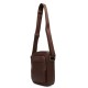 TOMMY HILFIGER</br>Tommy Hilfiger TH Monogram Mini Reporter Bag AM0AM14138-GB6 Ανδρική Τσάντα Crossbody Καφέ
