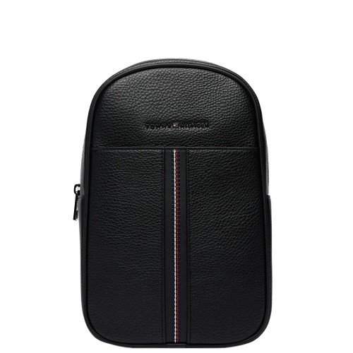 Tommy Hilfiger TH Central Slingpack AM0AM14170-BDS Ανδρική Τσάντα Sling Μαύρο