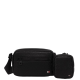 TOMMY HILFIGER</br>Tommy Hilfiger TH Embossed Flag Modular Reporter Bag AM0AM14192-BDS Ανδρική Τσάντα Crossbody Μαύρο