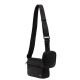 TOMMY HILFIGER</br>Tommy Hilfiger TH Embossed Flag Modular Reporter Bag AM0AM14192-BDS Ανδρική Τσάντα Crossbody Μαύρο