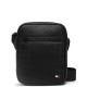 TOMMY HILFIGER</br>Tommy Hilfiger TH Embossed Flag Mini Reporter Bag AM0AM14193-BDS Ανδρική Τσάντα Crossbody Μαύρο