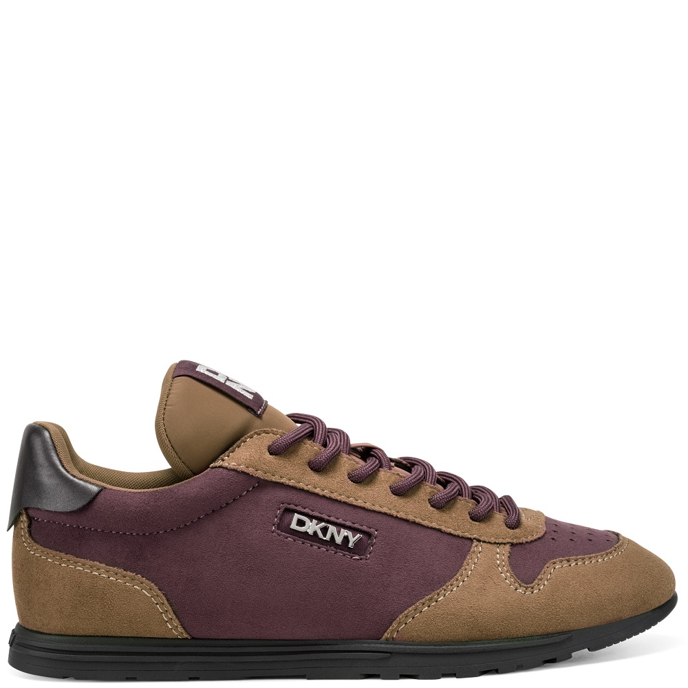 DKNY</br>DKNY AMANDA K3615045-H88 Γυναικεία Lace Up Sneakers Μπορντό/Ταμπά DKNY</br>DKNY AMANDA K3615045-H88 Γυναικεία Lace Up Sneakers Μπορντό/Ταμπά