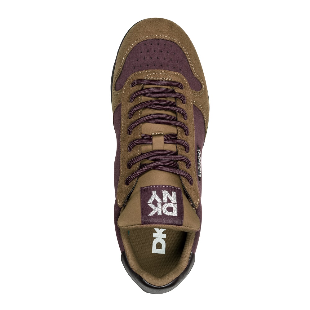 DKNY</br>DKNY AMANDA K3615045-H88 Γυναικεία Lace Up Sneakers Μπορντό/Ταμπά DKNY</br>DKNY AMANDA K3615045-H88 Γυναικεία Lace Up Sneakers Μπορντό/Ταμπά