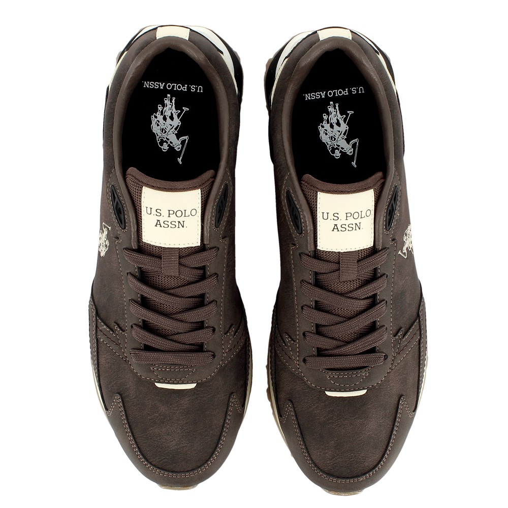 U.S. POLO ASSN.</br>U.S. Polo Assn. APRIL001-DBR Ανδρικά Sneakers Καφέ U.S. POLO ASSN.</br>U.S. Polo Assn. APRIL001-DBR Ανδρικά Sneakers Καφέ