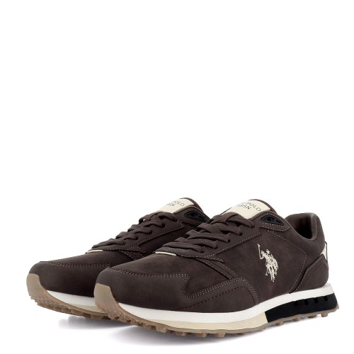 U.S. Polo Assn. APRIL001-DBR Ανδρικά Sneakers Καφέ