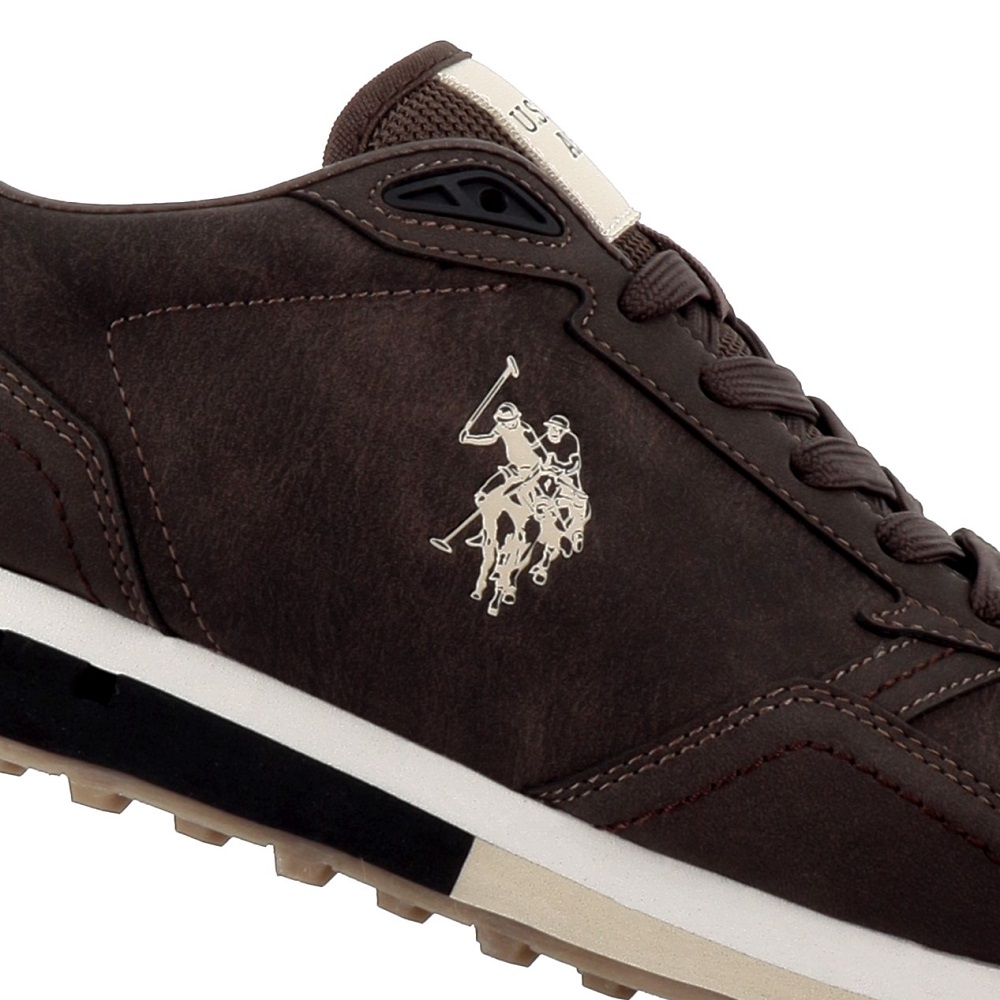 U.S. POLO ASSN.</br>U.S. Polo Assn. APRIL001-DBR Ανδρικά Sneakers Καφέ U.S. POLO ASSN.</br>U.S. Polo Assn. APRIL001-DBR Ανδρικά Sneakers Καφέ