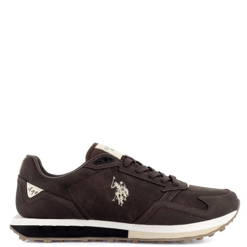 U.S. Polo Assn. APRIL001-DBR Ανδρικά Sneakers Καφέ