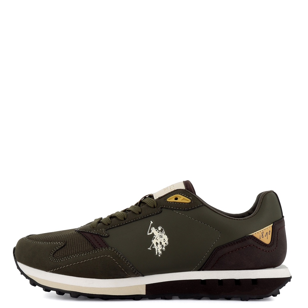 U.S. POLO ASSN.</br>U.S. Polo Assn. APRIL001A-OLI004 Ανδρικά Sneakers Χακί U.S. POLO ASSN.</br>U.S. Polo Assn. APRIL001A-OLI004 Ανδρικά Sneakers Χακί