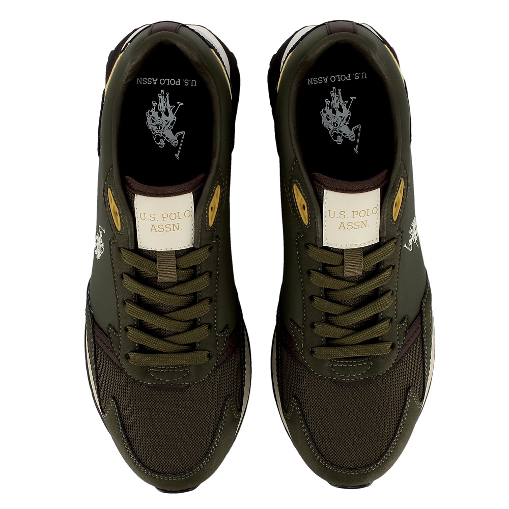 U.S. POLO ASSN.</br>U.S. Polo Assn. APRIL001A-OLI004 Ανδρικά Sneakers Χακί U.S. POLO ASSN.</br>U.S. Polo Assn. APRIL001A-OLI004 Ανδρικά Sneakers Χακί