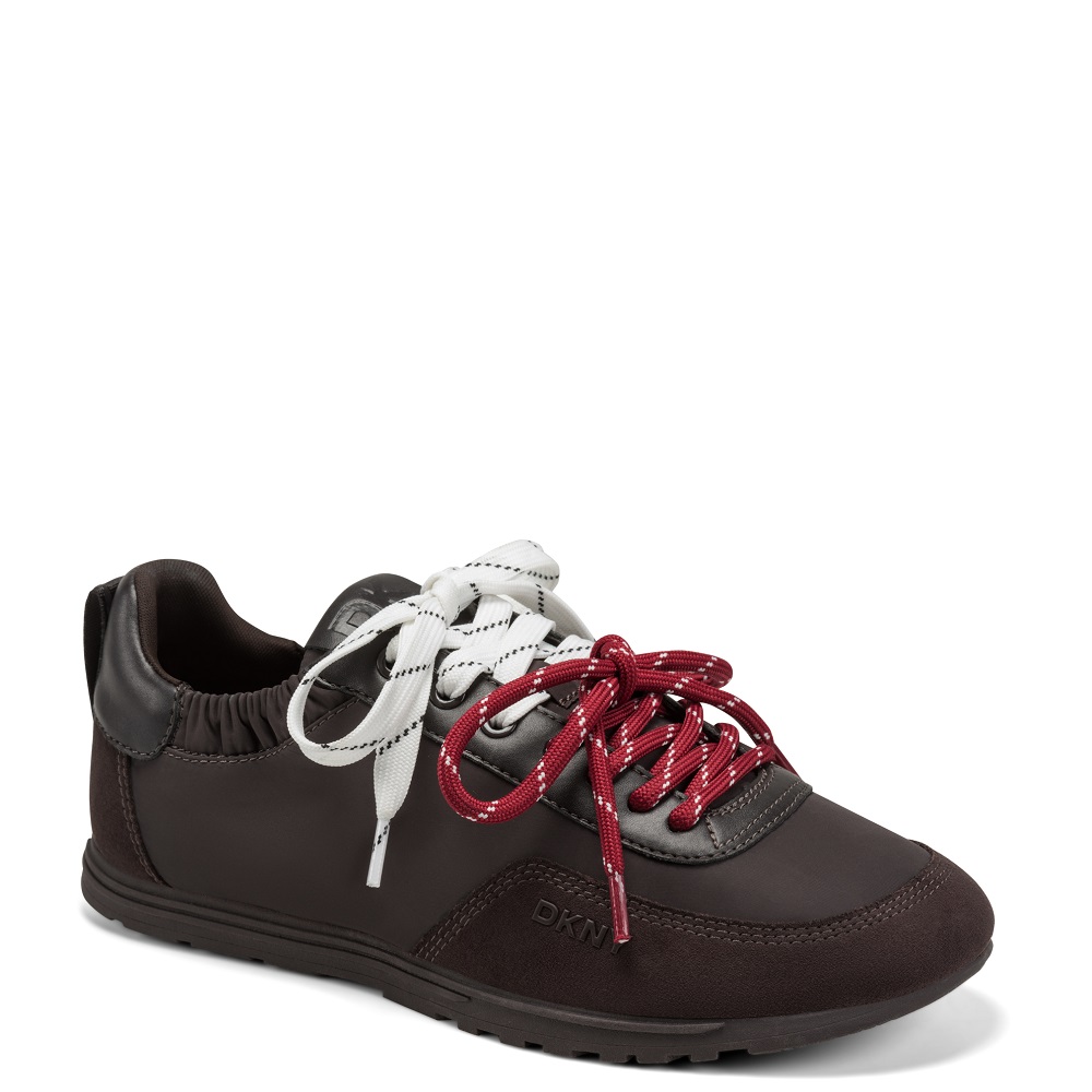 DKNY</br>DKNY ARIANNA K3600076-BRN Γυναικεία Lace Up Sneakers Καφέ
