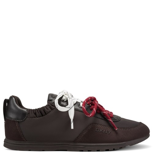 DKNY ARIANNA K3600076-BRN Γυναικεία Lace Up Sneakers Καφέ