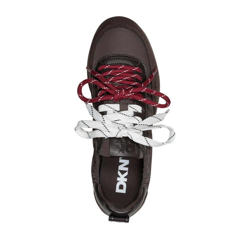 DKNY</br>DKNY ARIANNA K3600076-BRN Γυναικεία Lace Up Sneakers Καφέ DKNY</br>DKNY ARIANNA K3600076-BRN Γυναικεία Lace Up Sneakers Καφέ