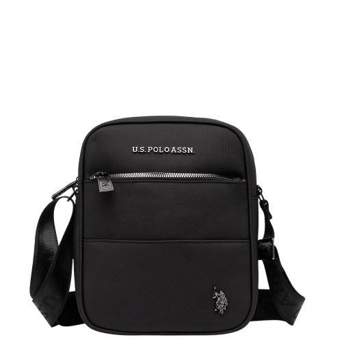 Ανδρική Τσάντα Μαύρο Aspen Crossbody BEUAS8737MPO-000 U.S. Polo Assn. Ανδρική Τσάντα Μαύρο Aspen Crossbody BEUAS8737MPO-000 U.S. Polo Assn.