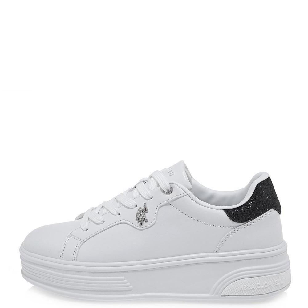 U.S. POLO ASSN.</br>Γυναικεία Sneakers Λεύκο/Μαύρο ASUKA005-WHI-BLK01 U.S. Polo Assn U.S. POLO ASSN.</br>Γυναικεία Sneakers Λεύκο/Μαύρο ASUKA005-WHI-BLK01 U.S. Polo Assn