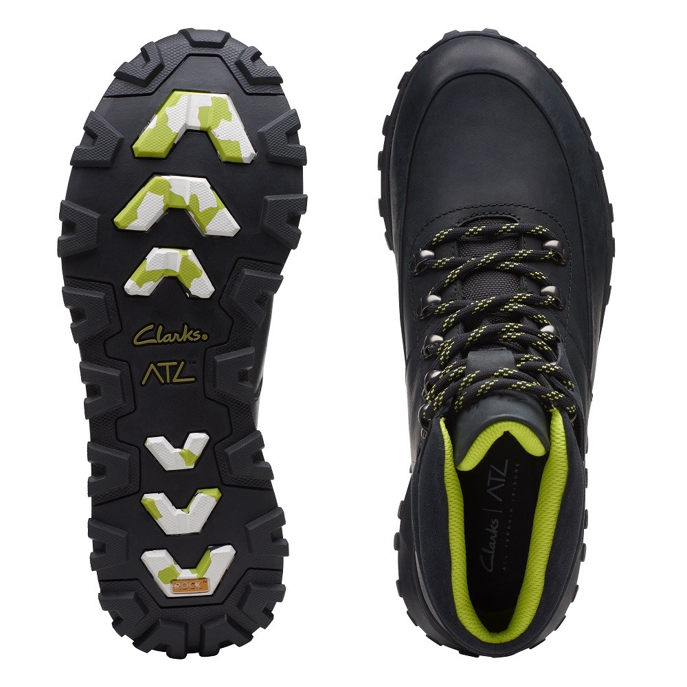 CLARKS</br>Ανδρικά Μποτάκια Μαύρο Nubuck ATL TREK MID Clarks CLARKS</br>Ανδρικά Μποτάκια Μαύρο Nubuck ATL TREK MID Clarks