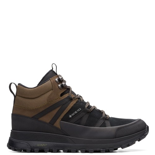 Ανδρικά Μποτάκια Μαύρο Suede Gore-Tex® ATL TREK RISE GTX Clarks