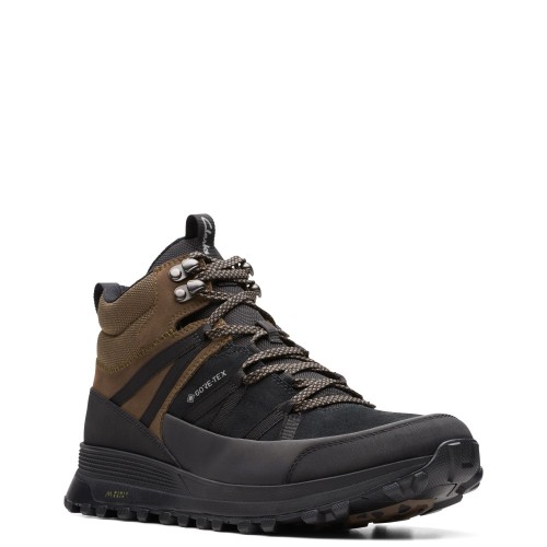 Ανδρικά Μποτάκια Μαύρο Suede Gore-Tex® ATL TREK RISE GTX Clarks Ανδρικά Μποτάκια Μαύρο Suede Gore-Tex® ATL TREK RISE GTX Clarks