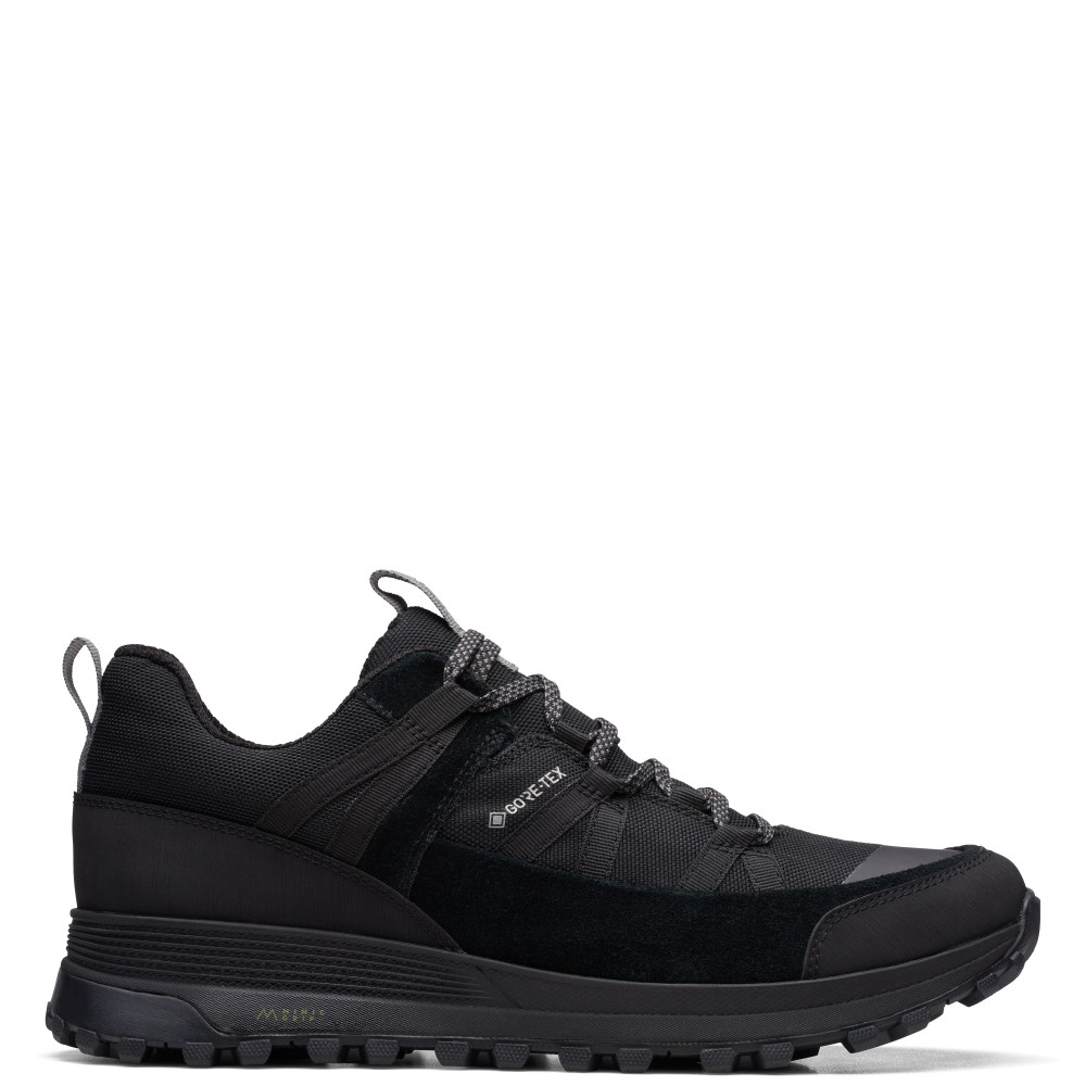 CLARKS</br>Ανδρικά Sneakers Μαύρο Gore-Tex® ATL TREK RUN GTX Clarks CLARKS</br>Ανδρικά Sneakers Μαύρο Gore-Tex® ATL TREK RUN GTX Clarks