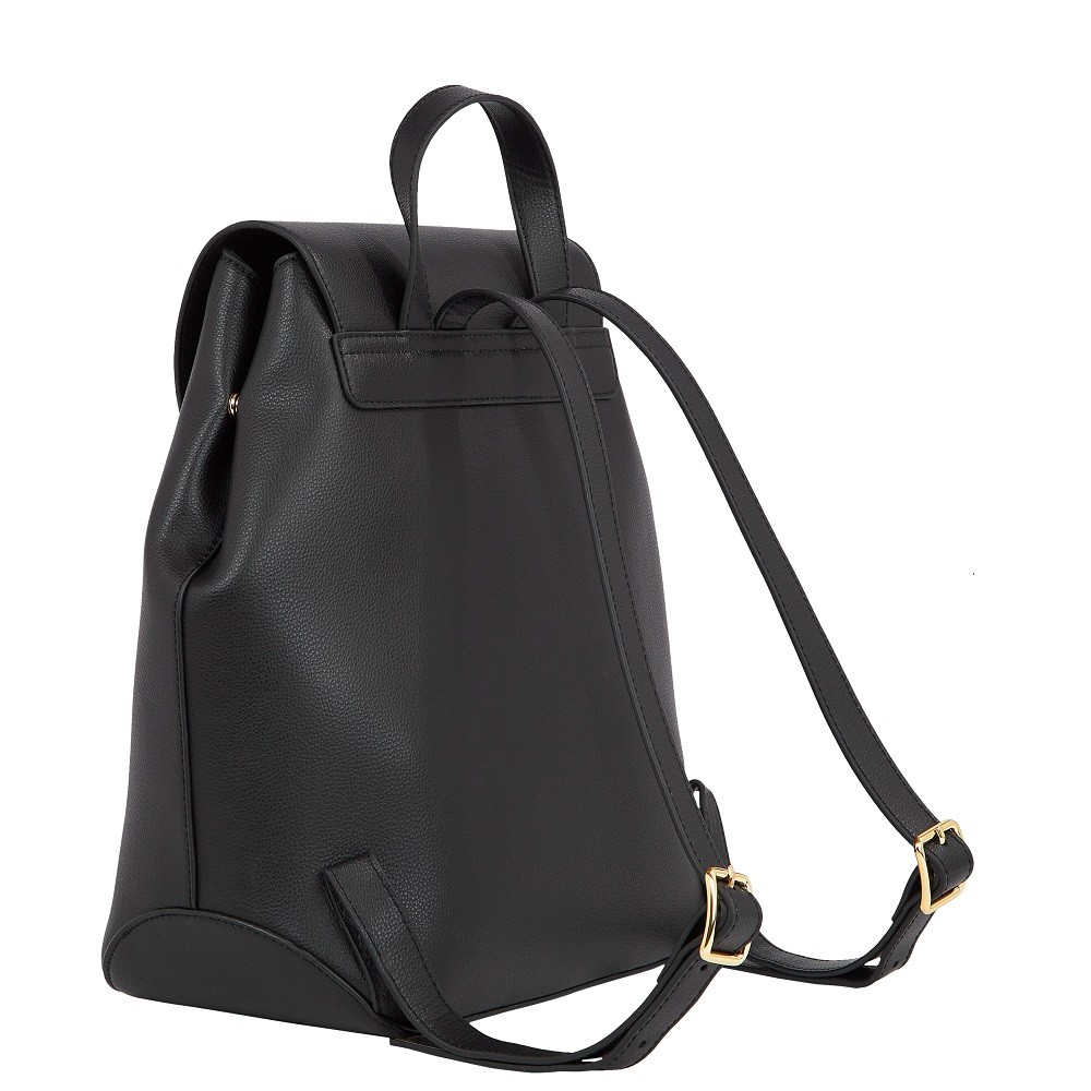 TOMMY HILFIGER</br>Γυναικεία Τσάντα Backpack Μαύρο AW0AW15193-BDS Tommy Hilfiger