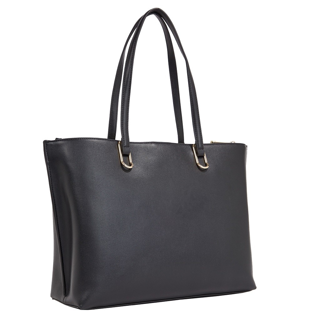 TOMMY HILFIGER</br>Γυναικεία Τσάντα Ώμου Μαύρο AW0AW15242-BDS Tommy Hilfiger