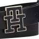 TOMMY HILFIGER</br>Γυναικεία Ζώνη Μαύρο Δέρμα AW0AW15381-BDS Tommy Hilfiger