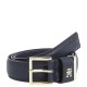 TOMMY HILFIGER</br>Γυναικεία Ζώνη Μπλε Δέρμα AW0AW15382-DW6 Tommy Hilfiger