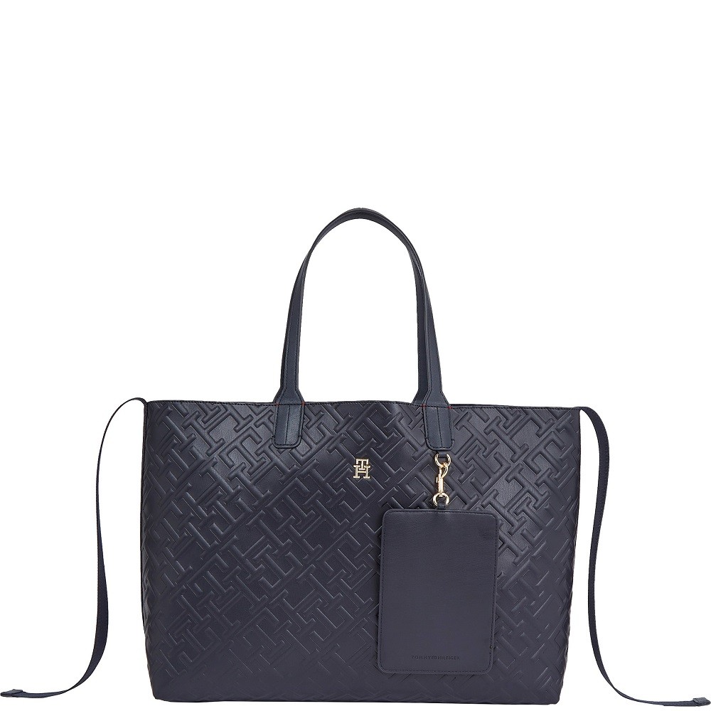 TOMMY HILFIGER</br>Γυναικεία Τσάντα Ώμου AW0AW15572-DW6 Tommy Hilfiger