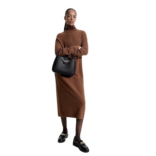 Γυναικεία Τσάντα Χειρός Μαύρο AW0AW15606-BDS Tommy Hilfiger