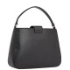 TOMMY HILFIGER</br>Γυναικεία Τσάντα Χειρός Μαύρο AW0AW15606-BDS Tommy Hilfiger