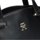 TOMMY HILFIGER</br>Γυναικεία Τσάντα Χειρός Μαύρο AW0AW15968-BDS Tommy Hilfiger