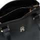TOMMY HILFIGER</br>Γυναικεία Τσάντα Χειρός Μαύρο AW0AW15968-BDS Tommy Hilfiger