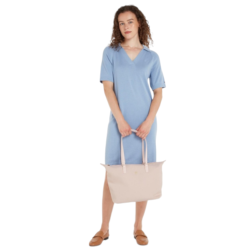 Tommy Hilfiger AW0AW15983-TJQ Γυναικεία Τσάντα Ώμου Ροζ