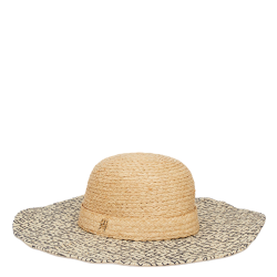 Γυναικείο Καπέλο Εκρού Ψάθα AW0AW16042-AEF Tommy Hilfiger