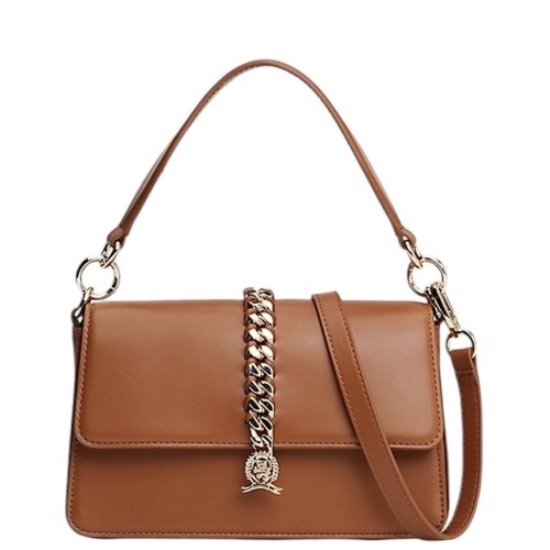 Γυναικεία Τσάντα Χιαστί Ταμπά Δέρμα AW0AW16461-GES Tommy Hilfiger