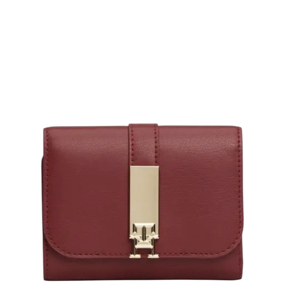 TOMMY HILFIGER</br>Γυναικείο Πορτοφόλι Μπορντό AW0AW16579-XJS Tommy Hilfiger